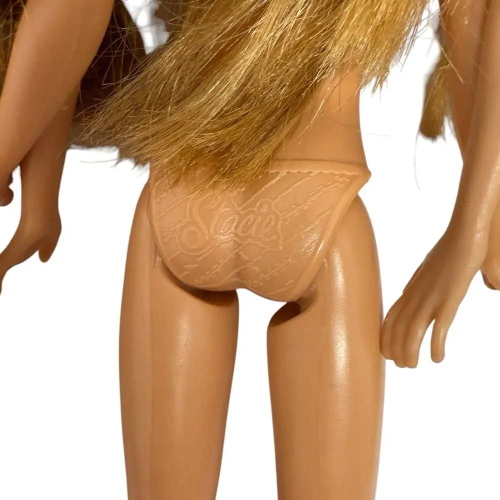 Barbie Mattel Stacie Chelsea 2010 2013 Nude Dolls LOT Of‎ Four Dolls